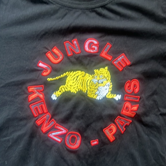 Kenzo X H&M Tiger Logo T-Shirt - Sz Small - Picture 6 of 9